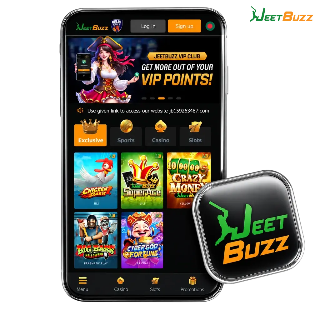 Jeetbuzz registration and account verification page for Bangladesh users with bKash, Nagad, and bonus offers